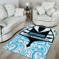 Aotearoa Ngati Kahungunu Area Rug New Zealand Traditional Maori Pattern