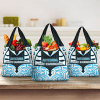 Aotearoa Ngati Kahungunu Grocery Bag New Zealand Traditional Maori Pattern