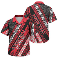 Personalised Aotearoa Te Arawa Family Matching Tank Maxi Dress and Hawaiian Shirt New Zealand Maori Tribal Fern Pattern