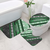 Aotearoa Ngati Maniapoto Bathroom Set New Zealand Maori Tribal Fern Pattern