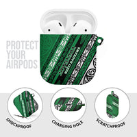 Aotearoa Ngati Raukawa AirPods Case New Zealand Maori Tribal Fern Pattern