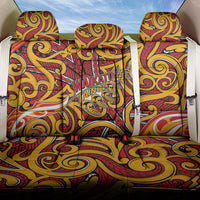 Aotearoa Waikato Tainui Back Car Seat Cover Maori Tribal Pattern Koru Motif