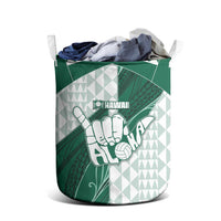 Hawaii Volleyball Laundry Basket Shaka Aloha Hand DT05 - Polynesian Pride