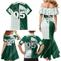 Custom Hawaii Volleyball Family Matching Mermaid Dress and Hawaiian Shirt Shaka Aloha Hand DT05 - Polynesian Pride
