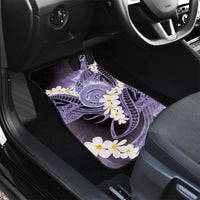 Piko Hawaiian Car Mats Purple Galaxy Spiral Plumeria Tribal Patterns DT05 - Polynesian Pride