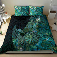 New Zealand Dart Bedding Set Maori Fern With Paua Shell - Polynesian Pride