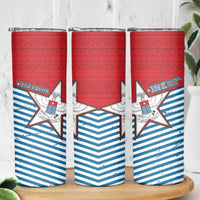 West Papua Morning Star Skinny Tumbler One People One Soul DT05 - Polynesian Pride