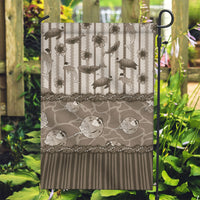 Hawaii Christmas In July Garden Flag Beige Mele Kalikimaka Sea Animals