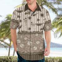 Hawaii Christmas In July Hawaiian Shirt Beige Mele Kalikimaka Sea Animals DT05 - Polynesian Pride