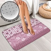 Hawaii Christmas In July Bathroom Set Dusty Pink Mele Kalikimaka Sea Animals