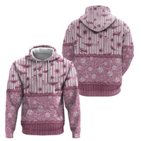 Hawaii Christmas In July Hoodie Dusty Pink Mele Kalikimaka Sea Animals DT05 - Polynesian Pride