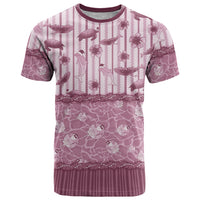Hawaii Christmas In July T Shirt Dusty Pink Mele Kalikimaka Sea Animals DT05 Pink - Polynesian Pride
