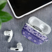 Hawaii Christmas In July AirPods Case Amethyst Purple Mele Kalikimaka Sea Animals DT05 - Polynesian Pride