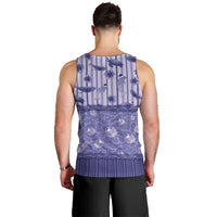 Hawaii Christmas In July Men Tank Top Amethyst Purple Mele Kalikimaka Sea Animals DT05 - Polynesian Pride
