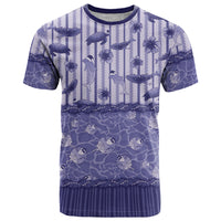 Hawaii Christmas In July T Shirt Amethyst Purple Mele Kalikimaka Sea Animals DT05 Purple - Polynesian Pride