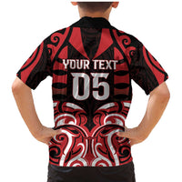 Custom Aotearoa Ngapuhi Family Matching Mermaid Dress and Hawaiian Shirt Maori Pattern New Zealand DT05 - Polynesian Pride