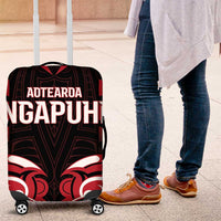 Aotearoa Ngapuhi Luggage Cover Maori Pattern New Zealand - Polynesian Pride
