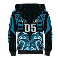 Custom Aotearoa Ngati Porou Sherpa Hoodie Maori Pattern New Zealand DT05 - Polynesian Pride