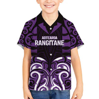 Custom Aotearoa Rangitane Hawaiian Shirt Maori Pattern New Zealand - Polynesian Pride