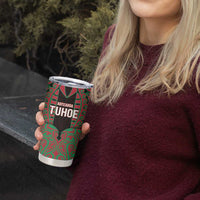 Custom Aotearoa Tuhoe Tumbler Cup Maori Pattern New Zealand - Polynesian Pride