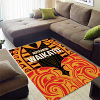 Aotearoa Waikato Area Rug Maori Pattern New Zealand - Polynesian Pride