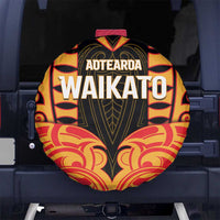 Aotearoa Waikato Spare Tire Cover Maori Pattern New Zealand - Polynesian Pride