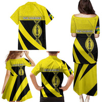 New Caledonia Is In My DNA Family Matching Puletasi and Hawaiian Shirt DT05 - Polynesian Pride