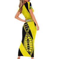 New Caledonia Is In My DNA Family Matching Short Sleeve Bodycon Dress and Hawaiian Shirt DT05 - Polynesian Pride