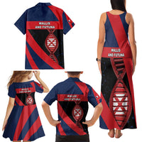 Wallis And Futuna Is In My DNA Family Matching Tank Maxi Dress and Hawaiian Shirt DT05 - Polynesian Pride