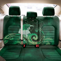New Zealand Matariki Back Car Seat Cover Maori Tui Bird Green Galaxy