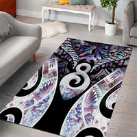 New Zealand Aotearoa Area Rug Pikorua Single Twist Pink Paua Shell