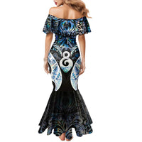 New Zealand Aotearoa Mermaid Dress Pikorua Single Twist Green Paua Shell DT05 - Polynesian Pride
