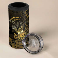 Niue Christmas 4 in 1 Can Cooler Tumbler Niuean Crab Xmas Tribal Waves DT05 - Polynesian Pride