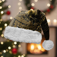 Niue Christmas Santa Hat Niuean Crab Xmas Tribal Waves - Polynesian Pride
