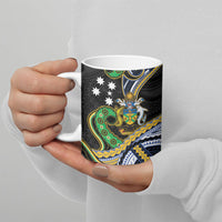 South Sea Islanders And Solomon Islands Ceramic Mug Solomons Coat Of Arms And Southern Cross DT05 - Polynesian Pride