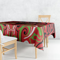 Aotearoa Ngati Maru Tablecloth New Zealand Traditional Maori Pattern DT05 - Polynesian Pride