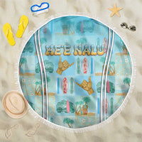 Hawaii Surfing Beach Blanket He'e Nalu
