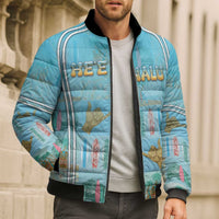 Custom Hawaii Surfing Bomber Puffer Jacket He'e Nalu