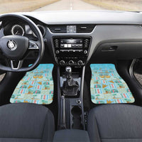 Custom Hawaii Surfing Car Mats He'e Nalu