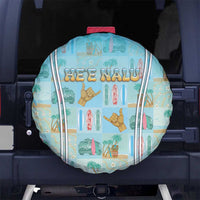 Hawaii Surfing Spare Tire Cover He'e Nalu