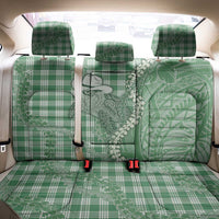 Green Hawaii Palaka Cowboy Turtle Back Car Seat Cover Hawaiian Paniolo Puakenikeni Maile Lei DT05 - Polynesian Pride