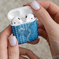 Blue Hawaii Palaka Cowboy Turtle AirPods Case Hawaiian Paniolo Puakenikeni Maile Lei DT05 - Polynesian Pride