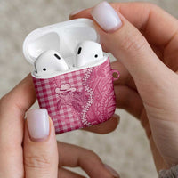 Pink Hawaii Palaka Cowboy Turtle AirPods Case Hawaiian Paniolo Puakenikeni Maile Lei DT05 - Polynesian Pride