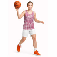 Pink Hawaii Palaka Cowboy Turtle Basketball Jersey Hawaiian Paniolo Puakenikeni Maile Lei DT05 - Polynesian Pride