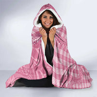Pink Hawaii Palaka Cowboy Turtle Hooded Blanket Hawaiian Paniolo Puakenikeni Maile Lei DT05 - Polynesian Pride