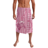 Pink Hawaii Palaka Cowboy Turtle Lavalava Hawaiian Paniolo Puakenikeni Maile Lei - Polynesian Pride