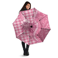 Pink Hawaii Palaka Cowboy Turtle Umbrella Hawaiian Paniolo Puakenikeni Maile Lei DT05 - Polynesian Pride
