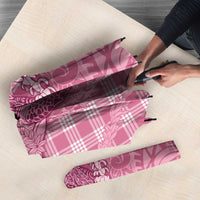 Pink Hawaii Palaka Cowboy Turtle Umbrella Hawaiian Paniolo Puakenikeni Maile Lei DT05 - Polynesian Pride