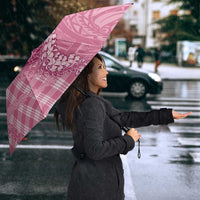 Pink Hawaii Palaka Cowboy Turtle Umbrella Hawaiian Paniolo Puakenikeni Maile Lei DT05 - Polynesian Pride