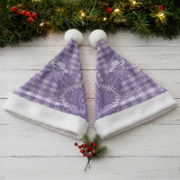 Purple Hawaii Palaka Cowboy Turtle Christmas Santa Hat Hawaiian Paniolo Puakenikeni Maile Lei DT05 - Polynesian Pride